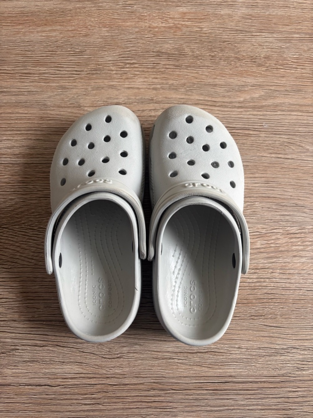 CROCS Kids Classic Clog in Light Beige